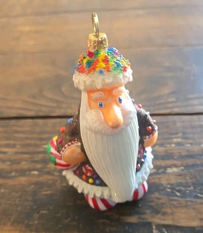 Kurt Adler Santa Ornament