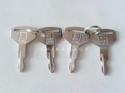 8pcs Keys for   SK   Excavator Heavy Equipment Dozer Loader *wq