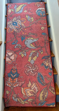 Ruggable Frida Floral Red 2.5 x 7 Runner Flat...