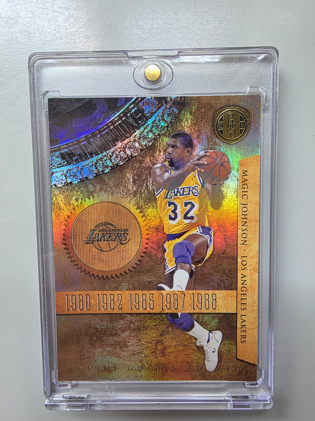 Magic Johnson 2010 Gold Standard #5 Gold Mining /299 Price Guide