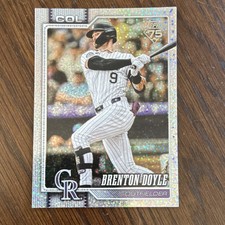 Topps 2026 Series 1 Brenton Doyle Confetti Parallel Baseball #164