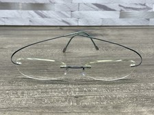 Silhouette Titan 7565 40 6105 Eyeglasses FRAMES ONLY Green .. 19-150 Titanium
