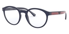 New Emporio Armani Man Phantos Sunglasses EA4152 56691W Matte Blue 52mm