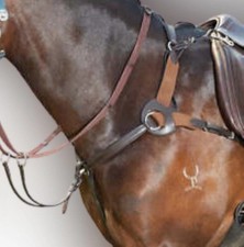 Brand New  Kincade Brown Leather 5 Point Breastplate only &pound;34.50