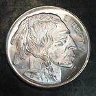 1oz Silver Bullion Buffalo and Indian Style WE COMBINE SHIPPING #R861