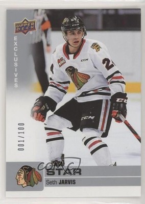 2019-20 Upper Deck CHL Star SP Exclusives 1/100 Seth Jarvis #311 1p83
