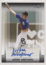 2017 Leaf Perfect Game National Showcase Black 39/50 Jordan Armstrong Auto 0e3