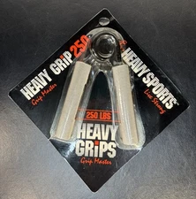 Heavy Grippers 250lbs Hand Strengthener Grip Tester New In Package