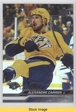 2023-24 Upper Deck Series 1 Silver Foil Alexandre Carrier #103 READ 16uz