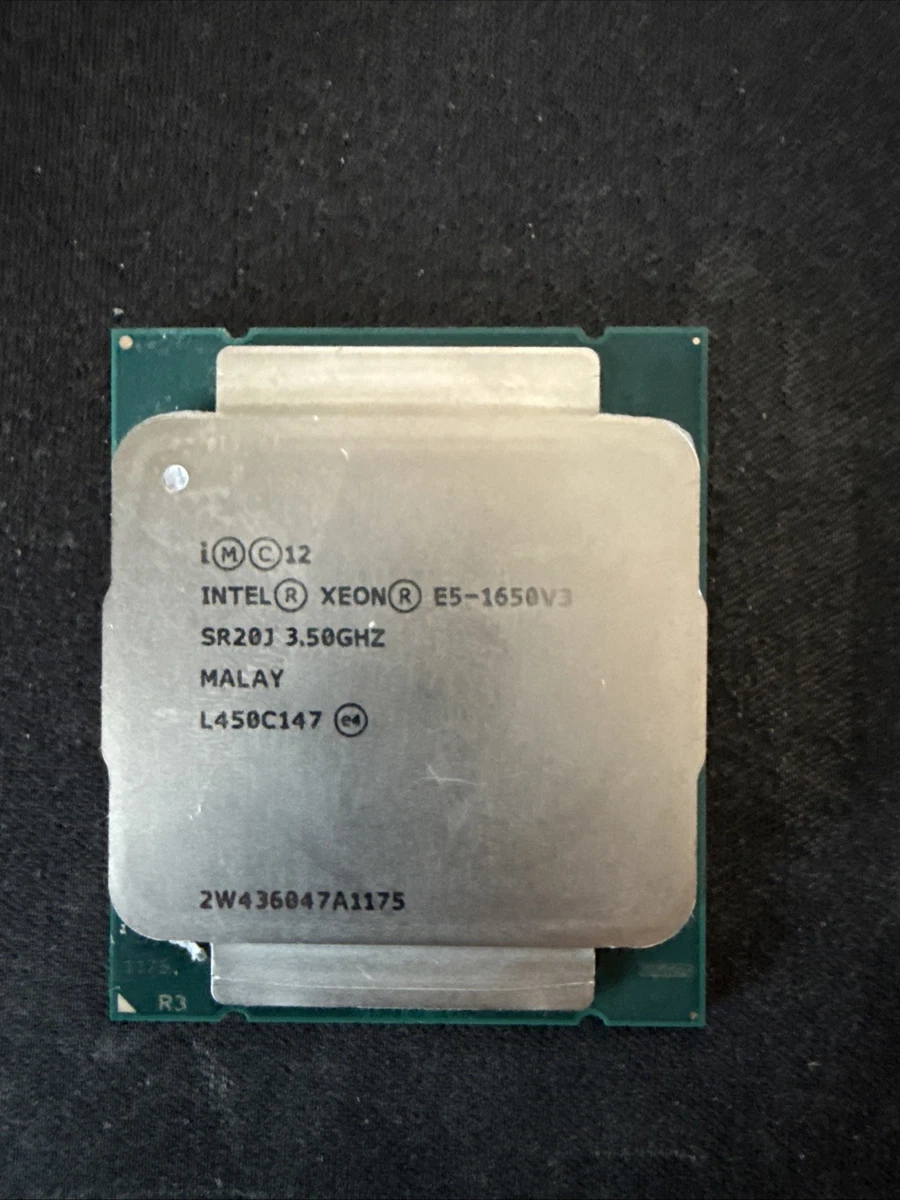 Intel Xeon E5-1650 V3 Computer Processors for sale | eBay Intel Xeon E5-1650 V3 Computer Processors for sale | eBay