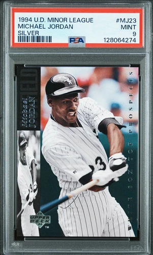 PSA 9 MINT 1994 UD Minor League Silver Michael Jordan #MJ23