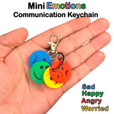 The Mini Emotions Regulation Keychain Keyring 4 Emotional Regulation Tools