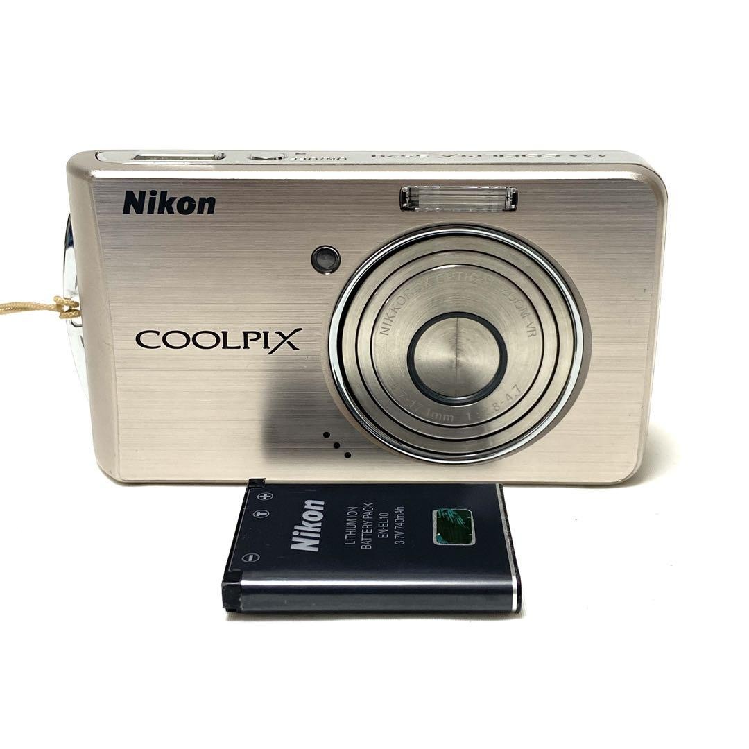 動作確認済】Nikon ニコン COOLPIX S520 レトロコンデジ 動作確認済