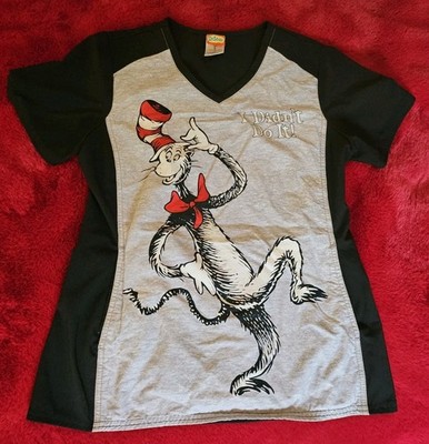 Cat In The Hat Scrub Top Cherokee Tooniforms