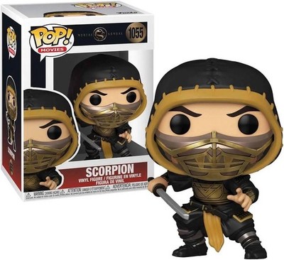 Funko Pop! Movies #1055  Mortal Kombat - Scorpion Hiroyuki Sanada Vinyl Figure