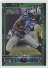 2015 Topps Chrome Green Refractor Kelvin Benjamin #47 0e3p