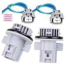 Front Turn Signal Light Socket with Wire Harness Pigtail Connector for Toyota