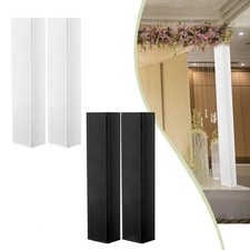 2Pcs Truss Cover Elastic Fabric Scrim Sleeves for Events Performance Stage