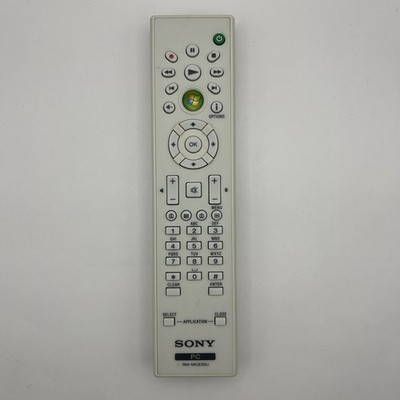 Sony RM-MCE30U White PC Remote Control Media Center Original Tested Working