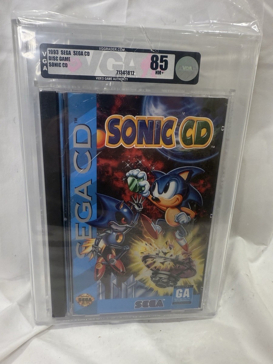 Sonic CD (Sega CD, 1993) Graded VGA 85 like WATA CGC | eBay