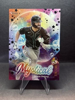 2024 Topps Baseball Mystical Black /299 Corbin Carroll #MYS-32