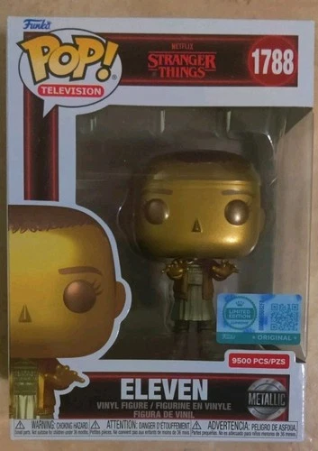 Funko Pop! Stranger Things - Metallic  Eleven Exclusive #1788