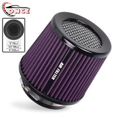 High Flow Performance Cold Air Intake Air Filter 3 3.5 4 Inlet 6.5 Tall