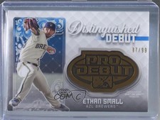 2020 Topps Pro Debut Distinguished Medallions 87/99 Ethan Small #DD-ES 7m3
