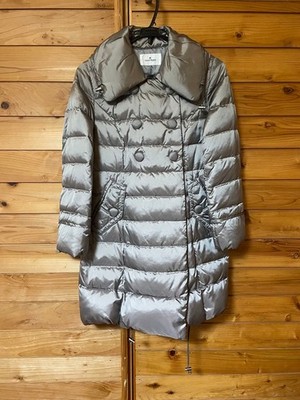 Courreges Silver Down Jacket Size M