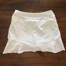 Adidas Golf Skort Ruffle Womens Ivory Athleti...