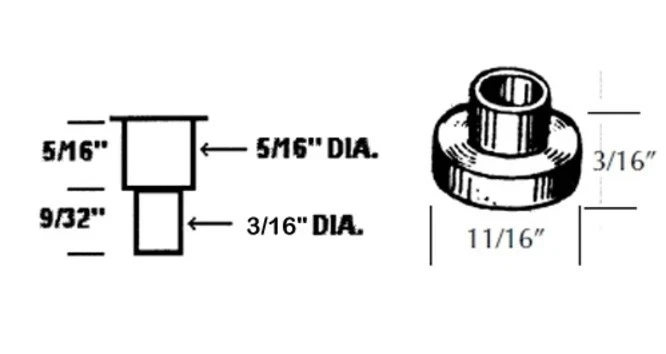 6 WINDOW REGULATOR ROLLERS FOR ALL 1964-72 GM -CAMARO FIREBIRD NOVA CHEVELLE +++ - Image 2 of 4