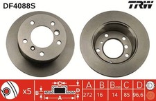 Bremsscheiben f&uuml;r Mercedes W461 W463 Sprinter VW LT 28-35 II 28-46 ab 93->