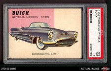 1954 Topps World on Wheels #95 Buick XP-300 PSA 7 - NM