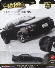 🙌CHASE🙌 Hot Wheels 2025 Timeless Icons Nissan Skyline GT-R V-Spec II (BNR34)