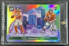 BO NIX JOHN ELWAY 2024 PANINI DONRUSS OPTIC #13 ROOKIE DOWNTOWN DUOS PRIZM SSP