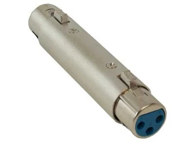 CUSTOM-LYNX XLR Female to XLR Female Back to Back Coupler/Extender. Gender Changer Adapter