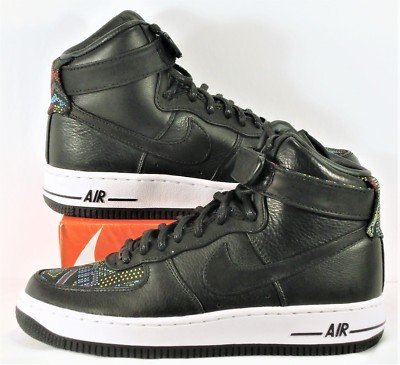 Nike Air Force HI BHM QS Black History Month Women Shoes Sz NEW  836228 001