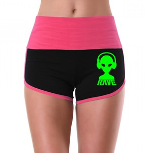 neon yoga shorts