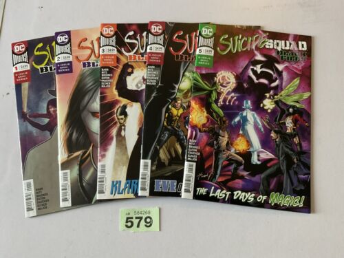 Suicide Squad Black Files……#1-5….barr/nitz/briones…….5 X Comics…..LOT…579 - Picture 1 of 3