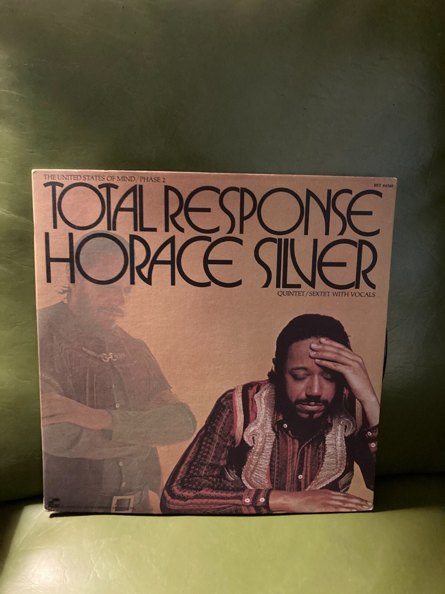 Horace Silver - Total Response LP Vinyl Soul Jazz Blue Note Records 1972 VG+
