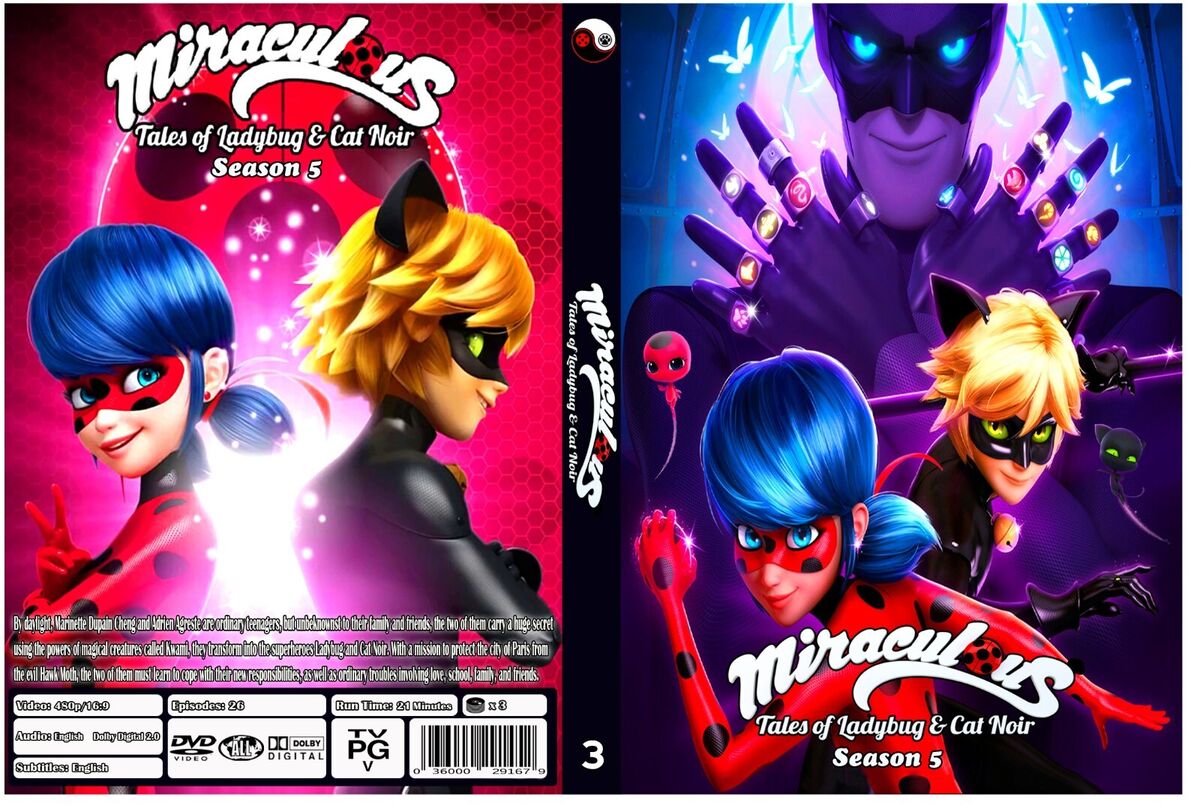 Miraculous Tales of Ladybug and Cat Noir Animated Serie Season 5