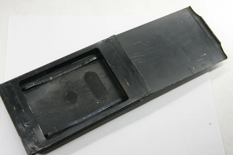 3.5 x 4.5" Film Pack Adapter with Darkslide - Fits 4" Wide Slot - VINTAGE PA06 - Image 4 of 4