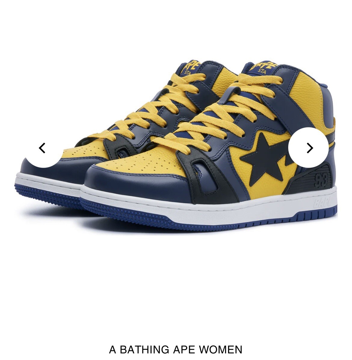 Bape Sta 93 Hi Yellow | eBay
