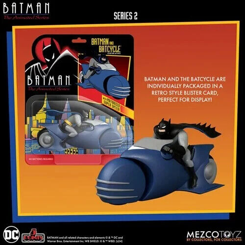 Batman: The Animated Series Batman and Batcycle 5 Point Figure Set PRESALE 2025 - Picture 4 of 4
