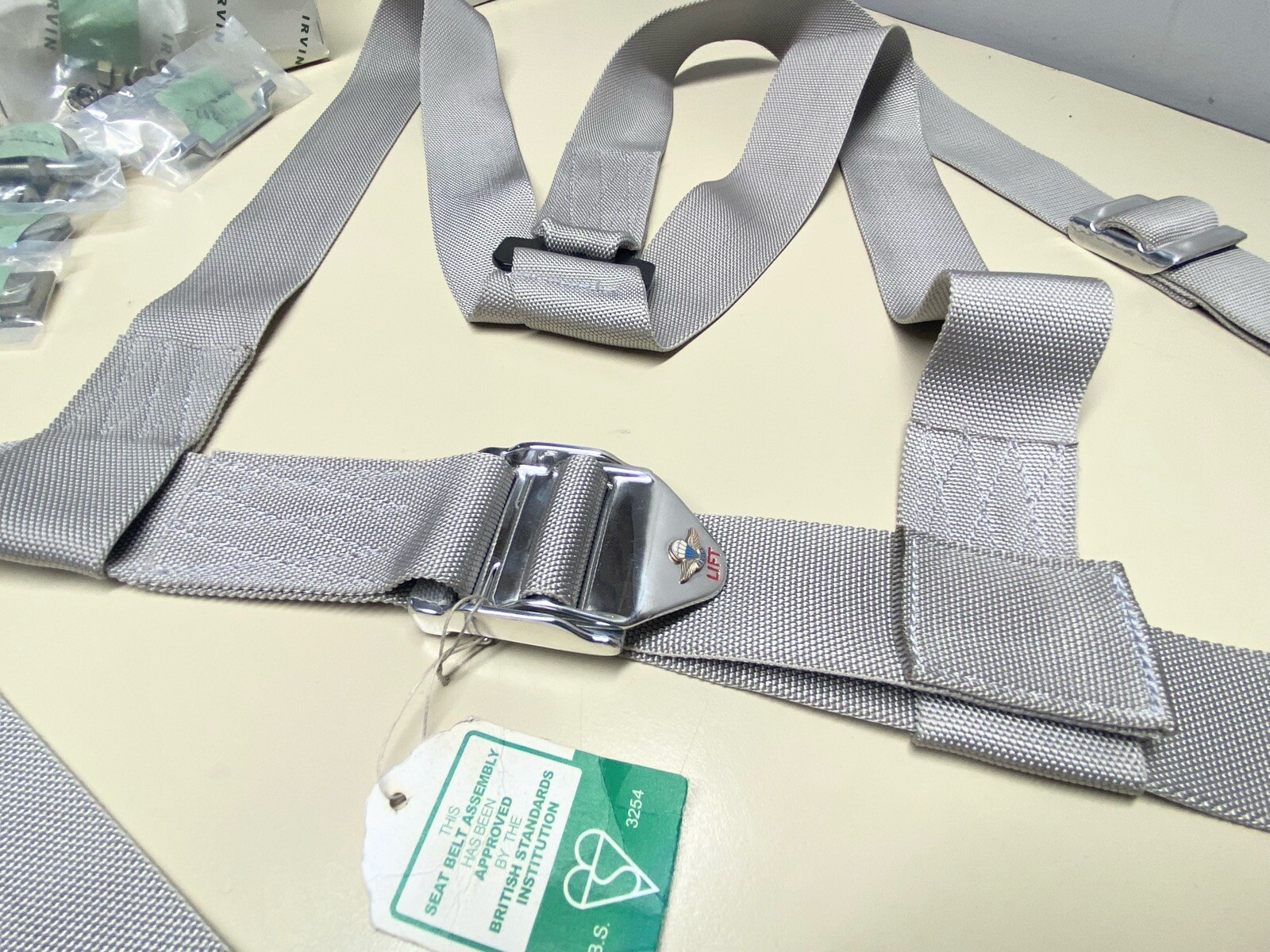 Irvin Seat Belt Race Harness x 2 Classic Ferrari Porsche BMC Mini