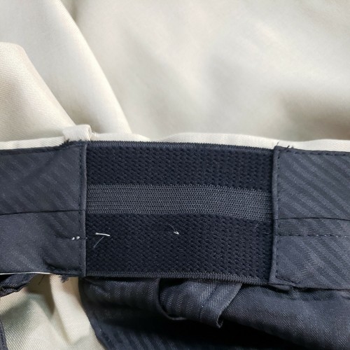 NEW Savane 33x30 Mens Stretch Crosshatch Pleated Cuffed Dress Pants