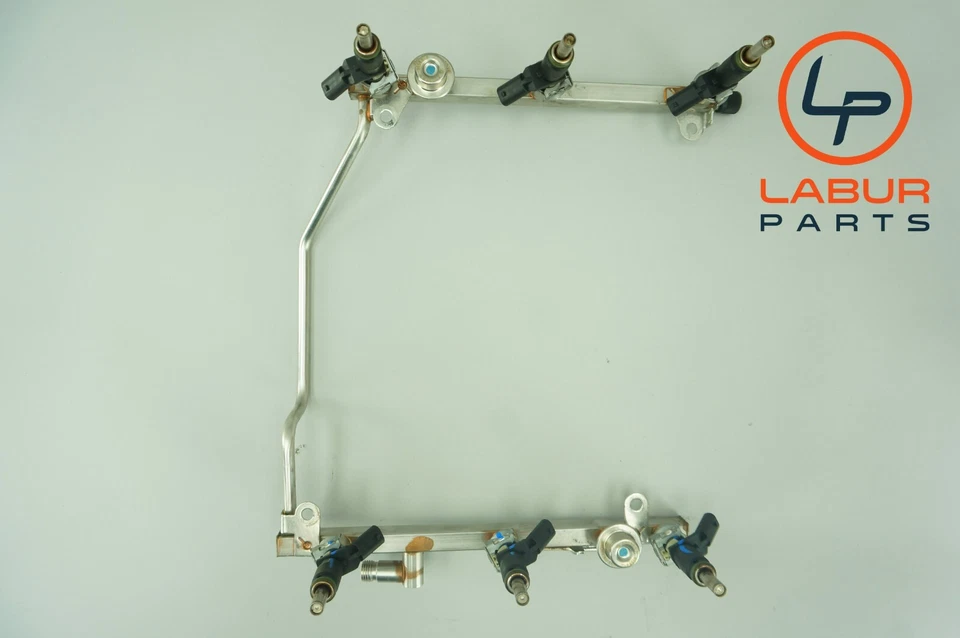 Рейка топливной форсунки R171 05-12 Mercedes C CLK E GLK ML R SLK с форсунками Z4675 - Изображение 2 из 4