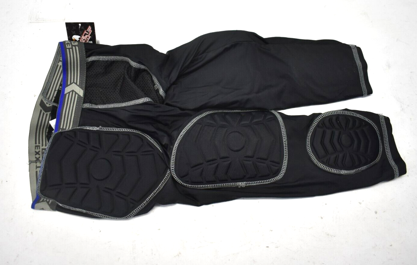 Exxact Sports Combat 7 Pad Youth Football Girdle Youth Medium Size