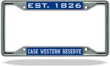 Case Western Reserve License Plate Frame