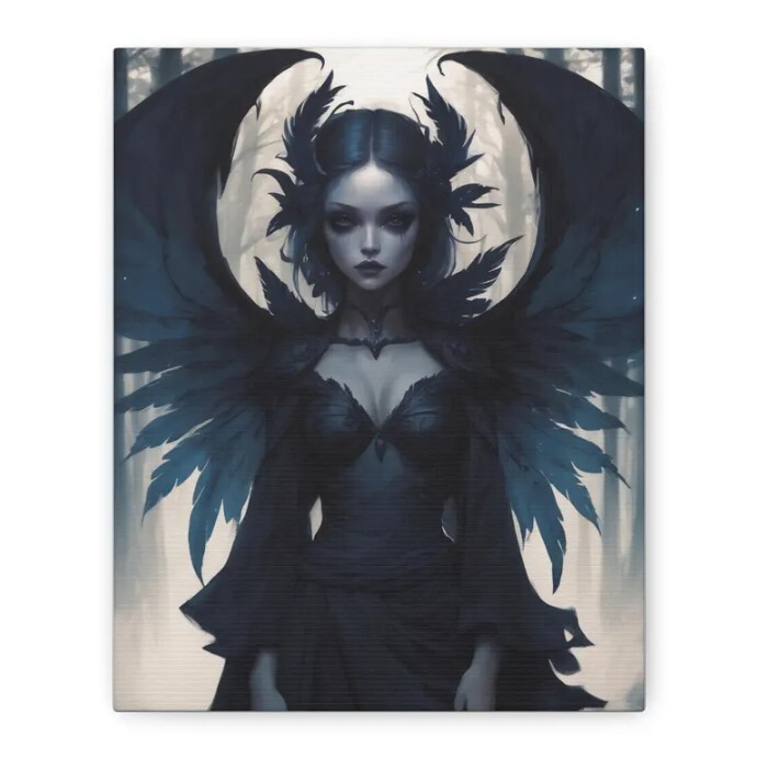 Fantasy Wall Art Nocturnal Majesty for Home Decor